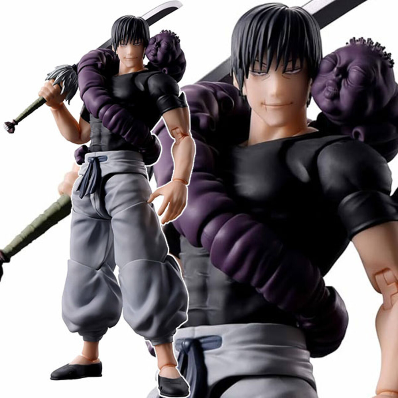 呪術廻戦】S.H.フィギュアーツ『伏黒甚爾（ふしぐろ とうじ）』可動 