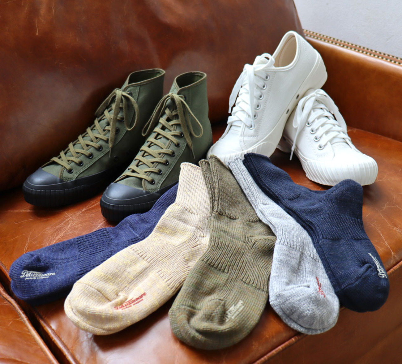 靴下セット　ズヤ様 DELUXEWARE / デラックスウエア より クセになるフィット感と