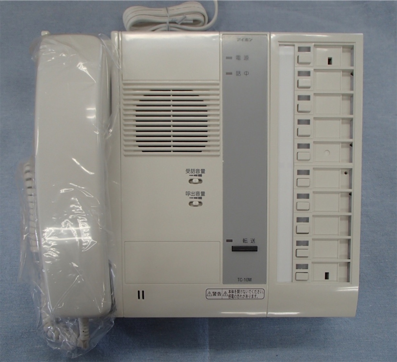 アイホンのカウンターインターホン TC-10M TC-20G TB-SE を開けてみる 