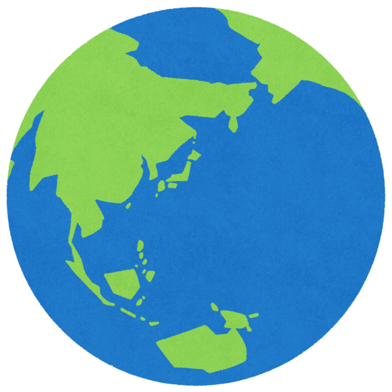 地球のフリーイラスト素材 - 無料のイラスト素材 タダ絵