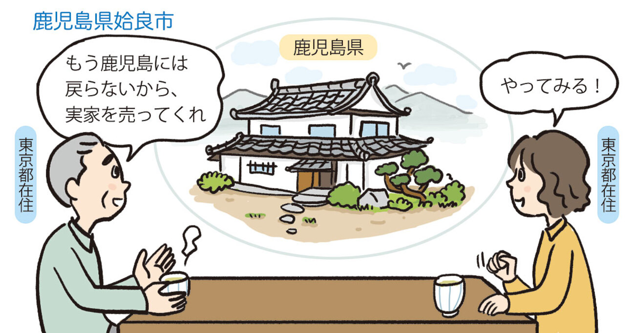 「移住先に永住するから家の処分はお前にまかせた」。父の依頼で、地方の実家を東京からリモート売却した話／鹿児島県姶良市Kさん（40代）