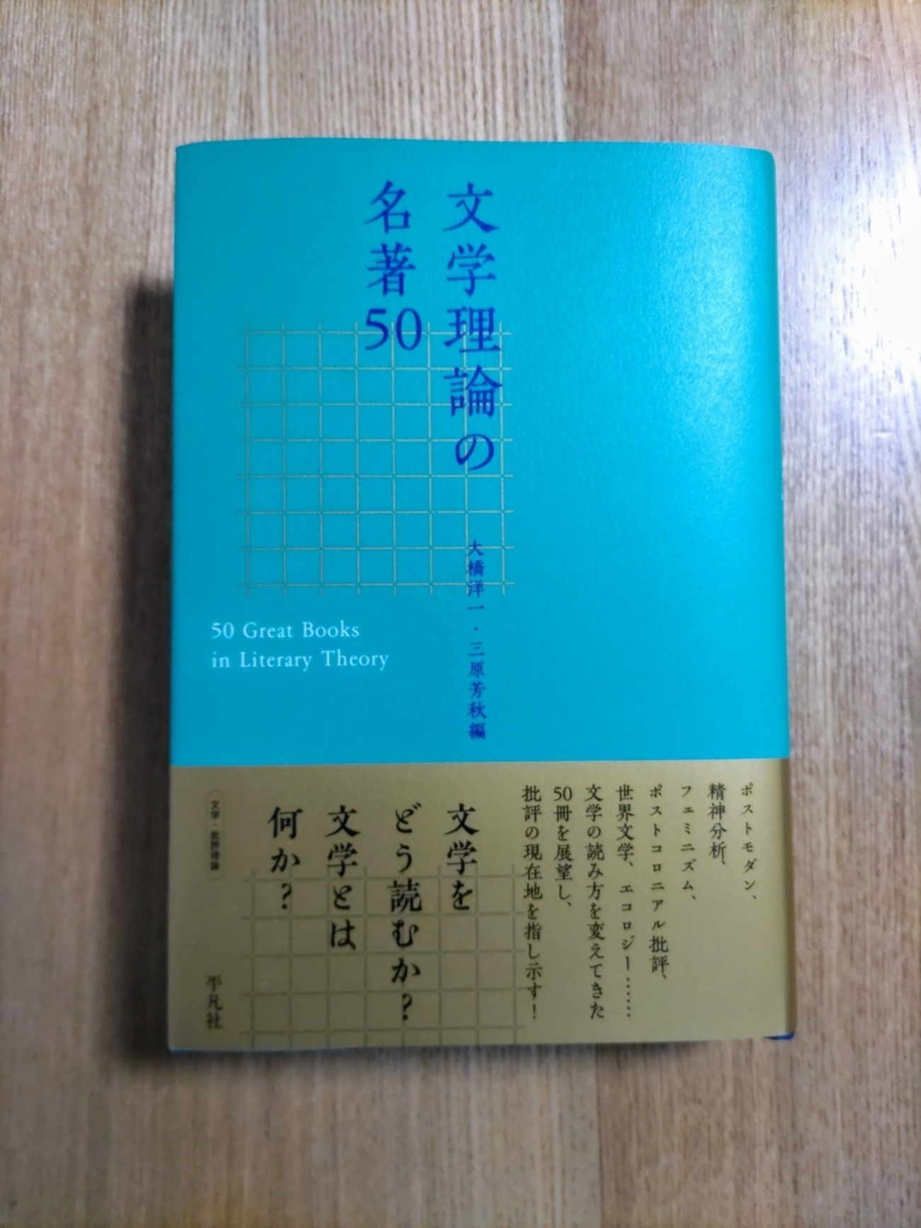 大橋洋一・三原芳秋編『文学理論の名著50』平凡社 - 訳すのは「私」ブログ