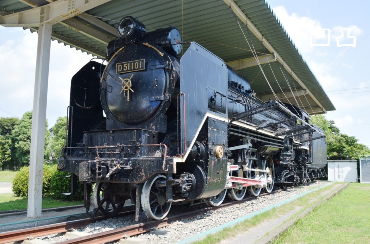 D51形101号機 島田市中央町 - 凹凸プラ陳列館