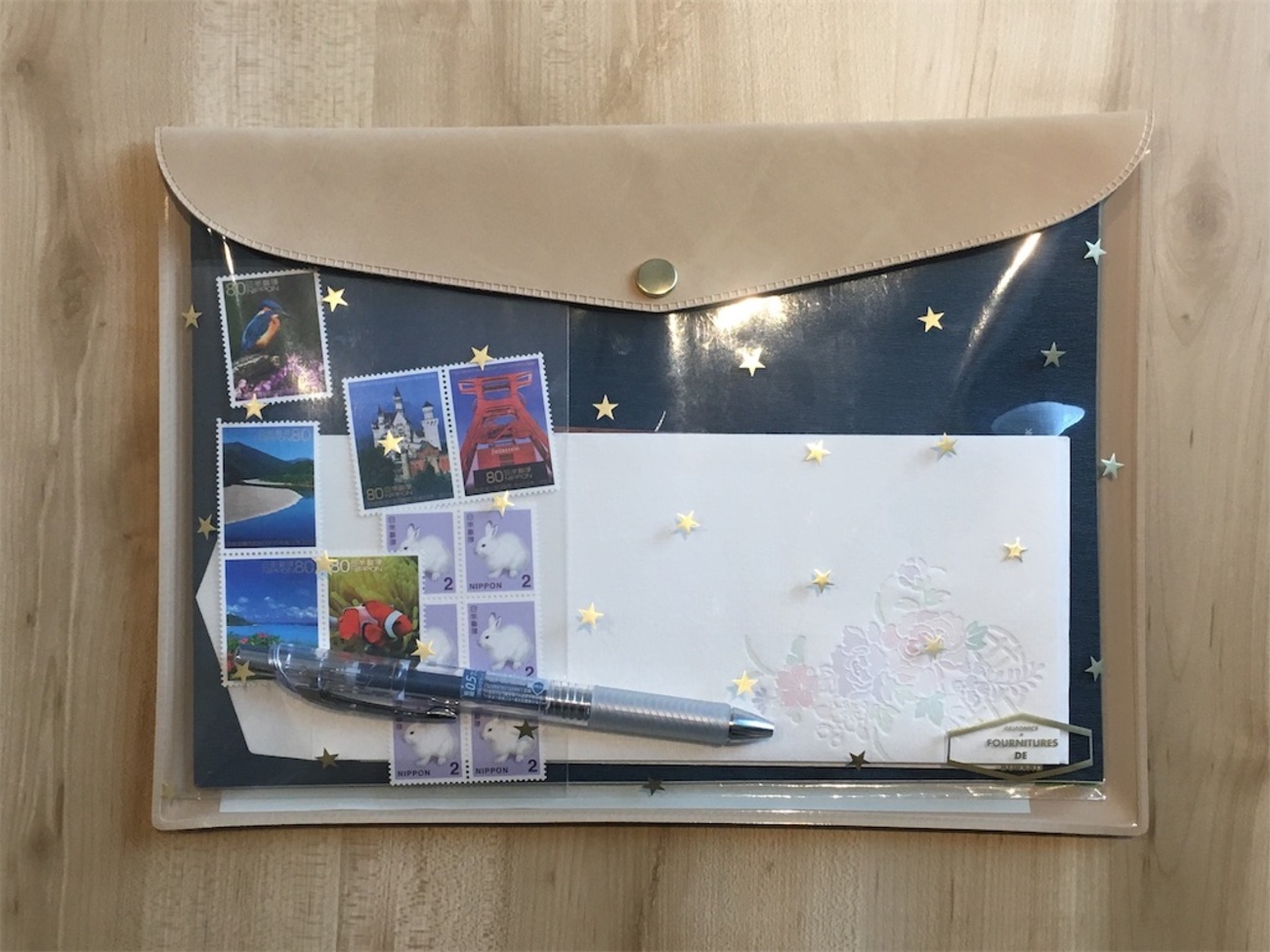 ずぼらな初心者ベイベーが、ミッチーへのお手紙セットを作った話