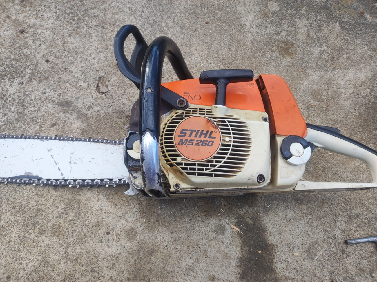 STIHL MS260 エンジン回転上がらない 修理？ ＆ クボタKND70 ホッパー 