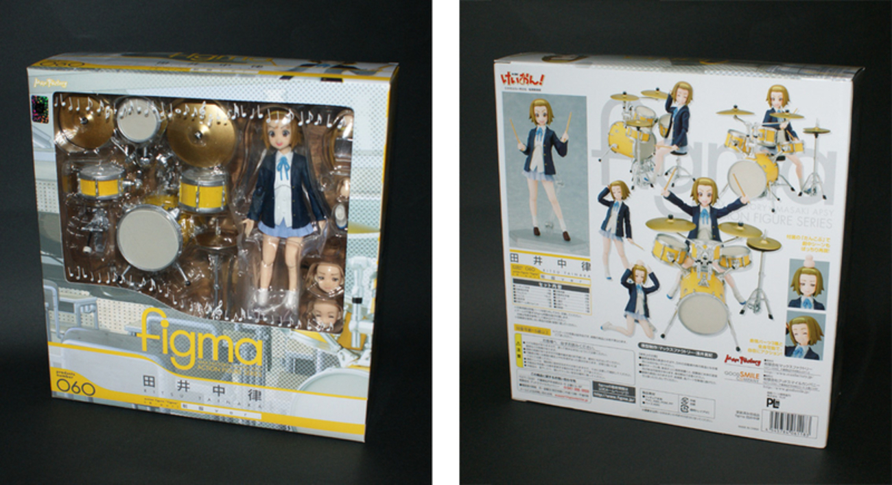 figma №060 田井中律 制服ver. 」レビュー - 旧いまここにあるもの