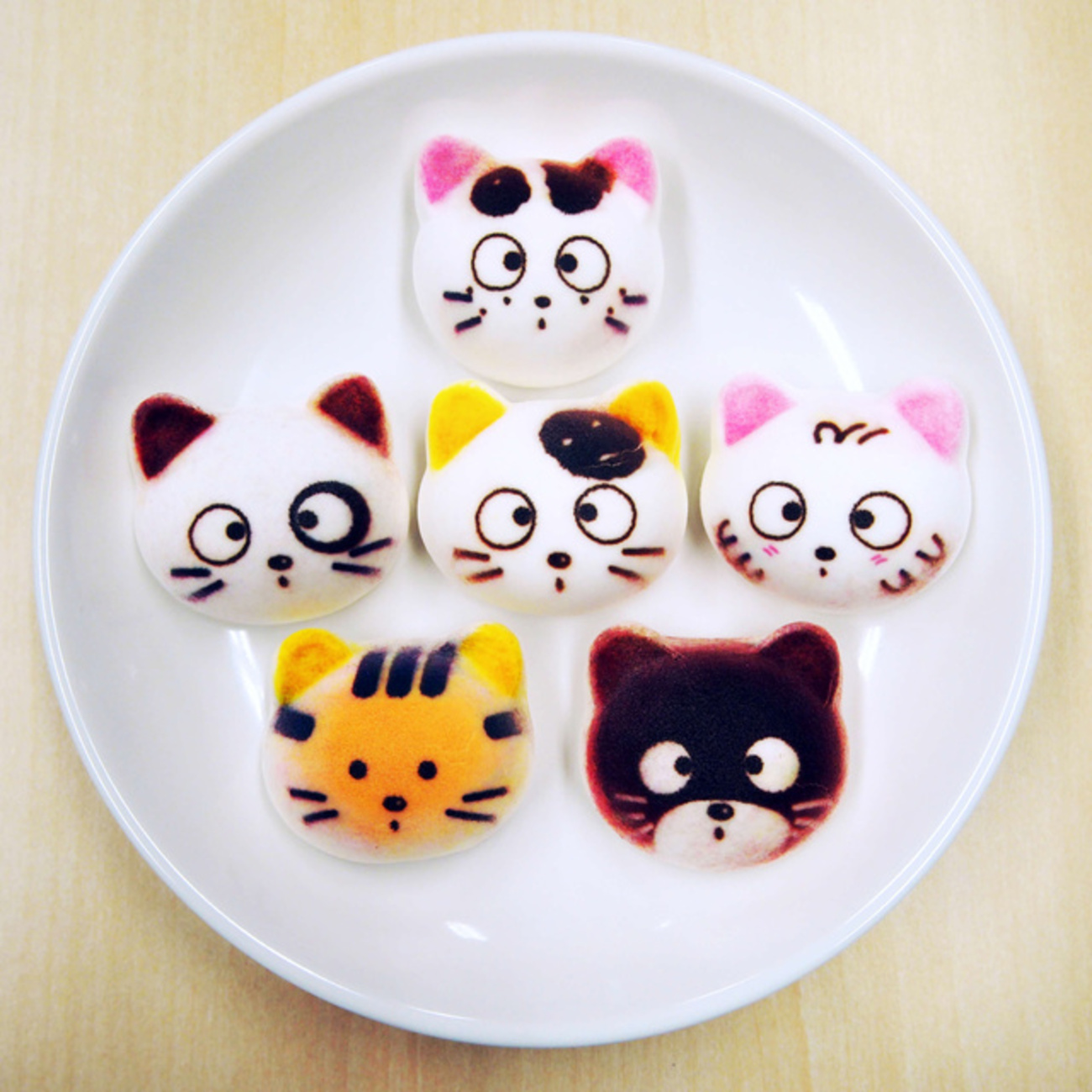 タマ＆フレンズ　ミニメモ帳　5種　タマフレンズ　ブチ猫　ネコ　猫　レトロ　レア タマ＆フレンズ」のニャシュマロがフェリシモ猫部に！ 懐かしくて