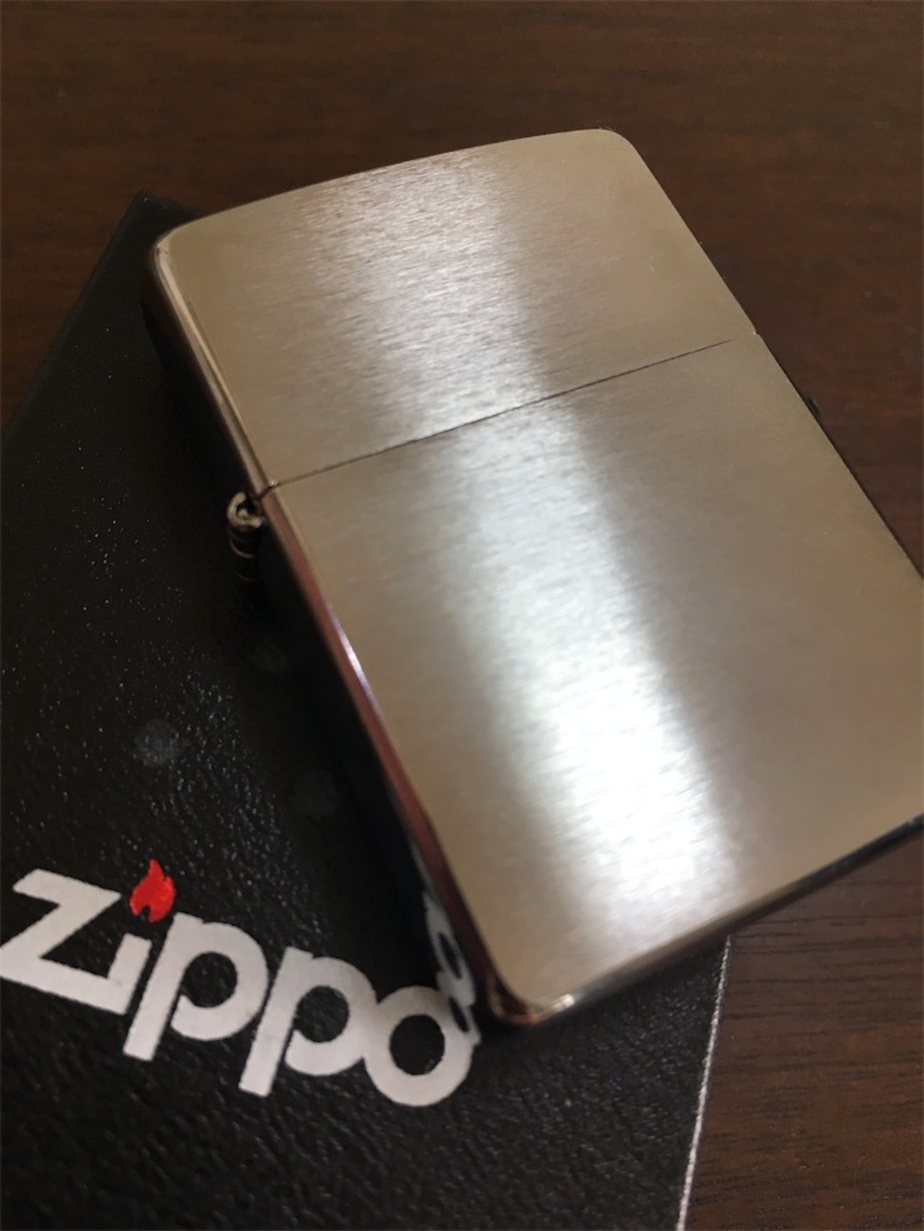 Brushed Chrome Zippoについて - zippojean