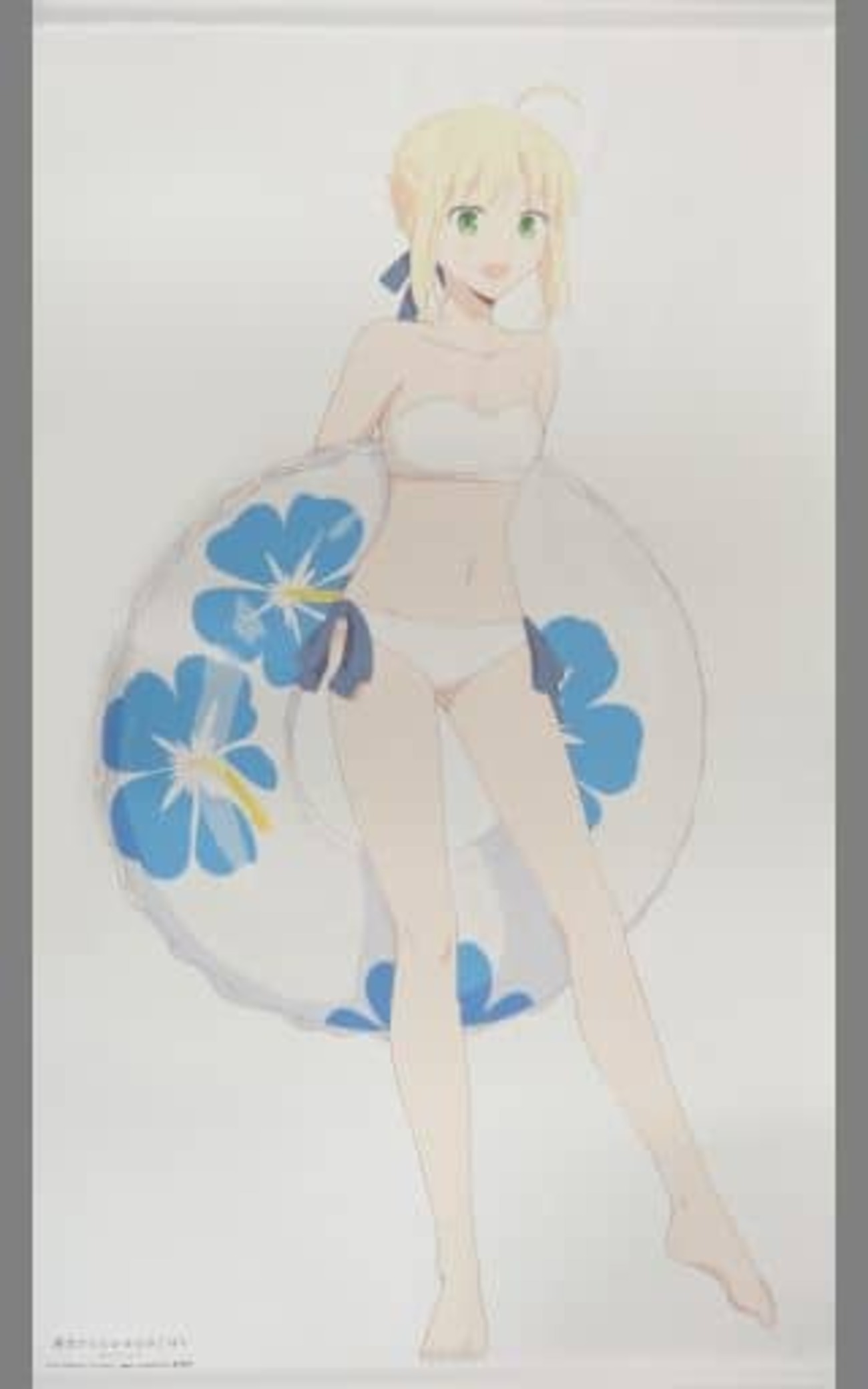 タペストリー　セイバー わくわくざぶーん満喫!描き下ろし等身大タペストリー 「衛宮さんちの今日のごはん」 C94グッズ backend=imagemagick;version=1;