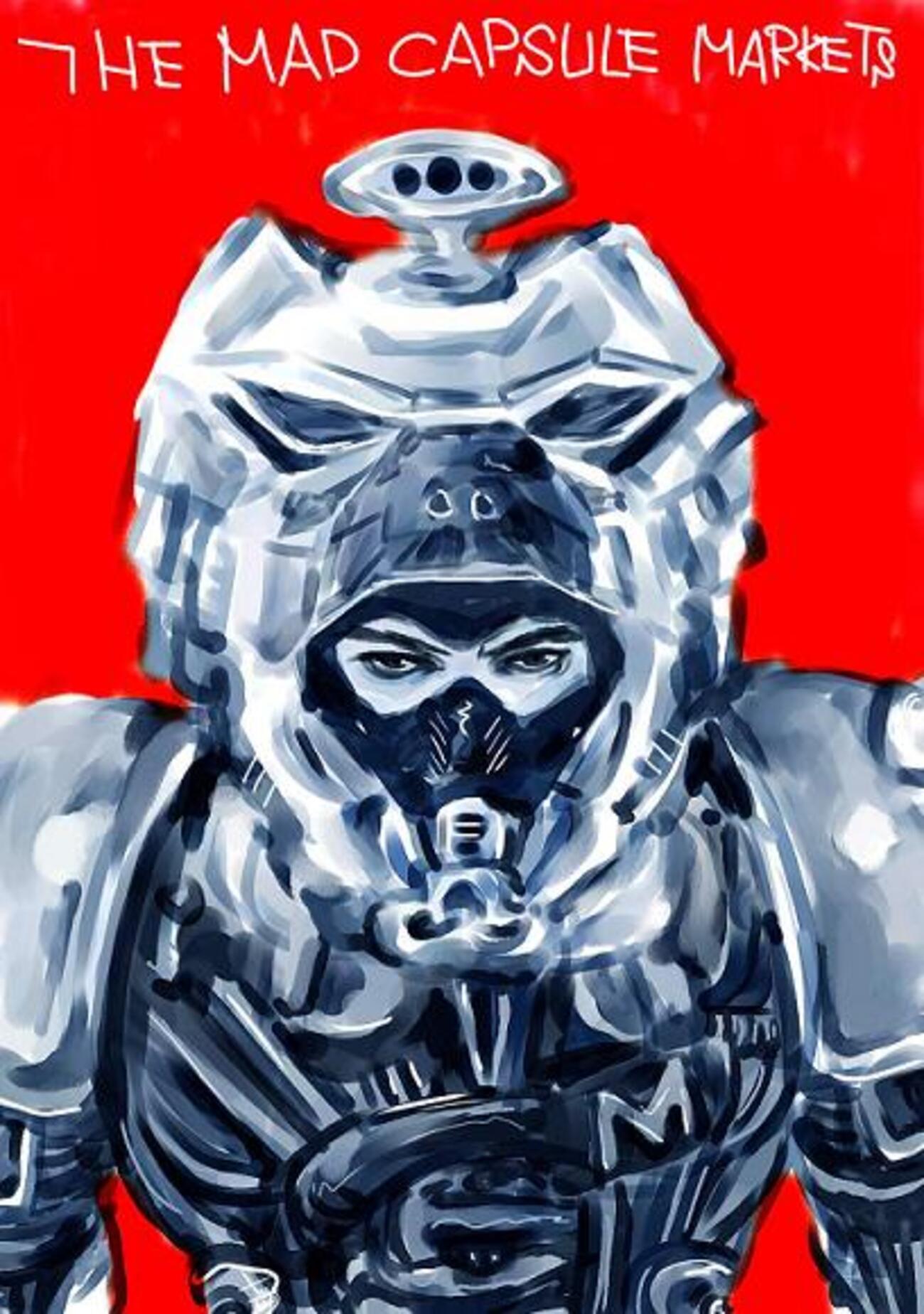 THE MAD CAPSULE MARKETS BLACKCYBORNマスク THE MAD CAPSULE MARKETS BLACKCYBORNマスク