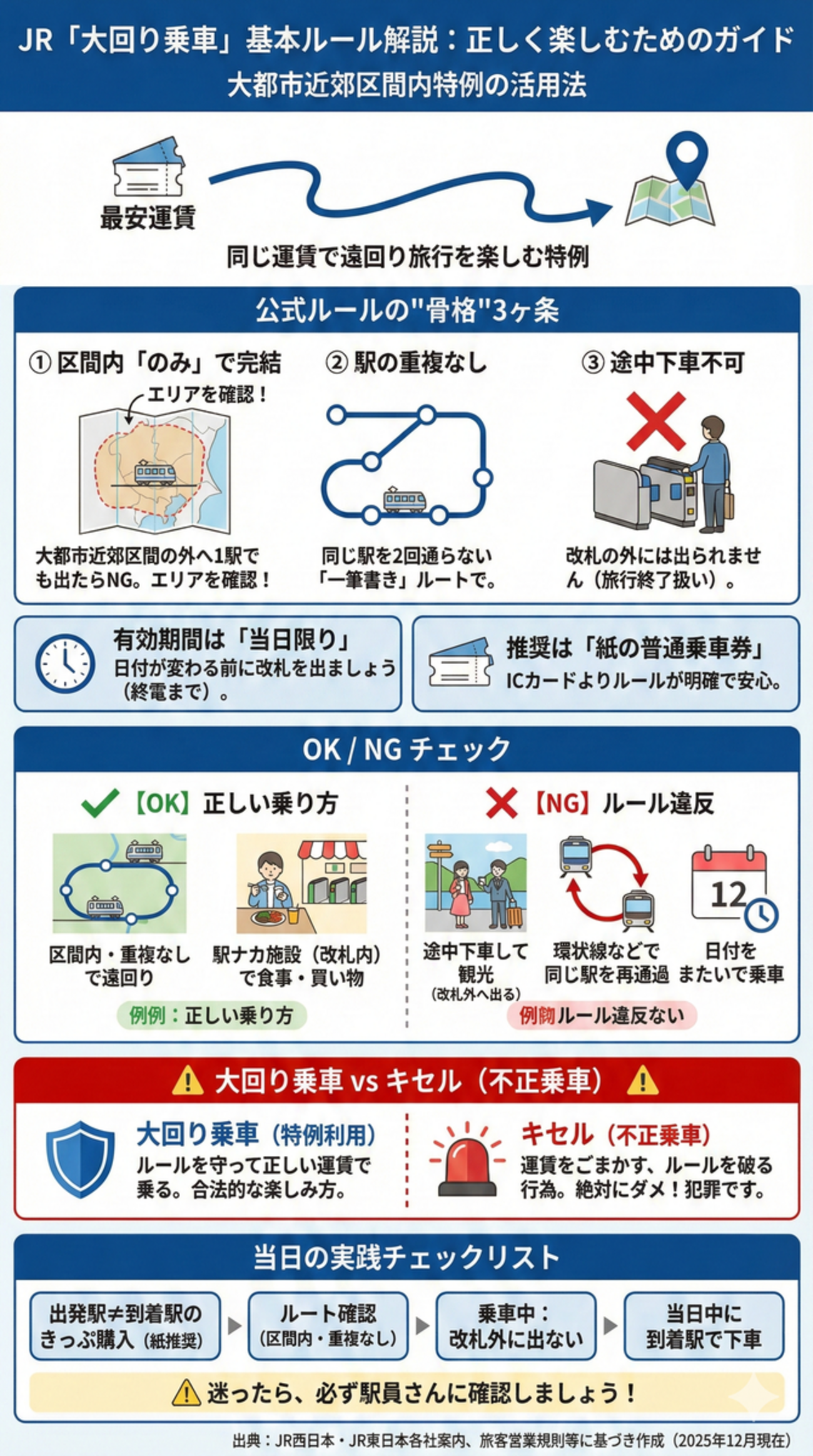 途中 下車 ルール