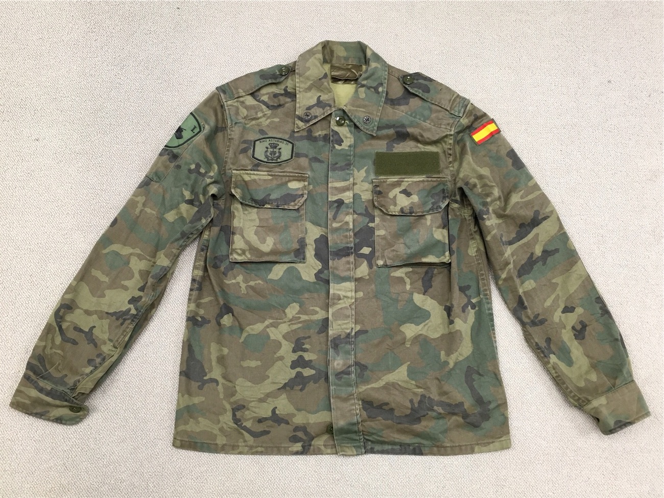 アメリカ軍の影響を受けています！【スペインの軍服】陸軍迷彩 