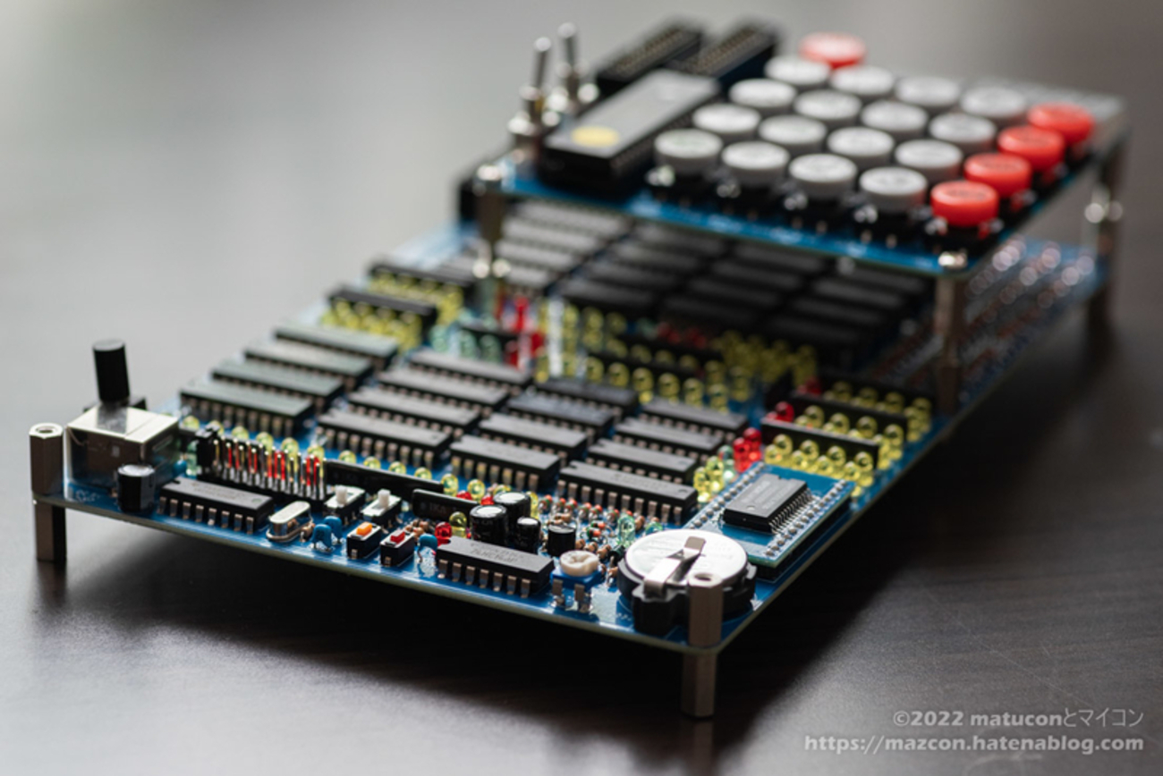 自作”CPU”キット「TTM8」組み立て記録(後編)とミスのリカバリ 