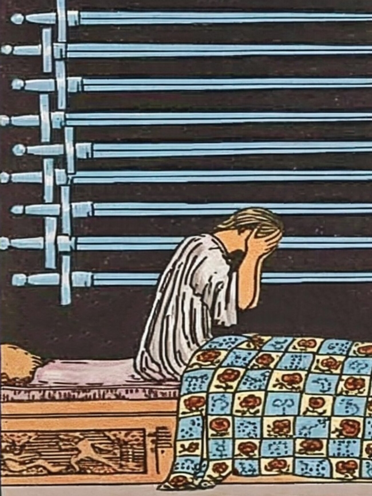 タロットカード】『ソードの9』の意味とは？ メッセージやアドバイスを