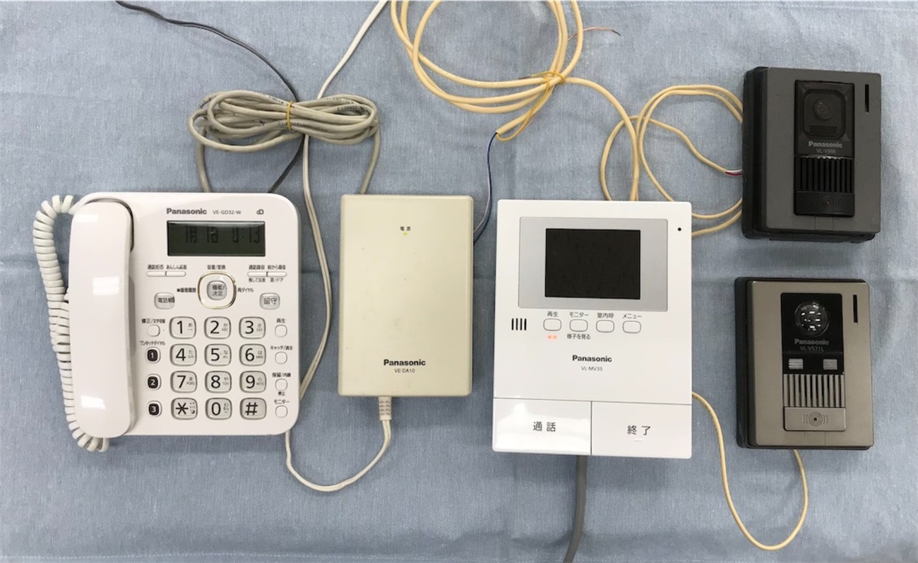 インターホン ワイヤレスドアホン 玄関子機2台【VL-SWD302KL】 かこう