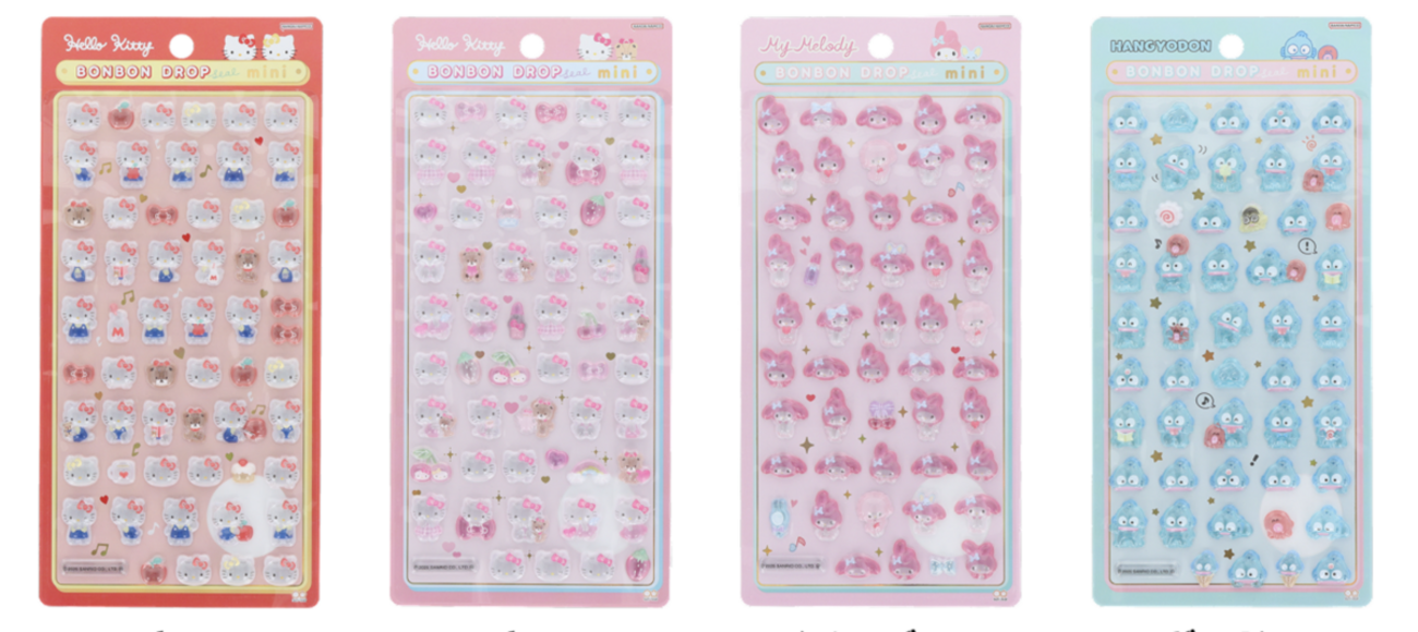 サンリオ - 国内正規品 サンリオ ボンボンドロップシール ミニ 8枚セット 全種コンプリートの通販 by letter bee's shop｜サンリオ  ならラクマ サンリオ ボンボンドロップ ミニ 8種類セット 正規品 ① ボンボンドロップシール サンリオmini 8枚セット【国内正規品】