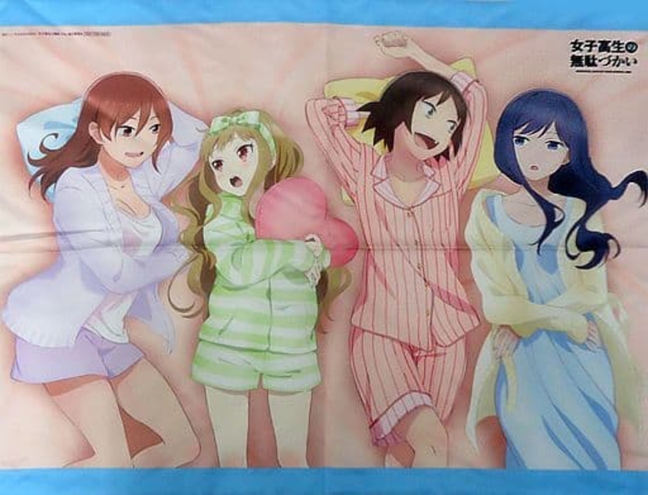 今集合 アニメ描き下ろしイラスト使用B2タペストリー 「Blu-ray/DVD 