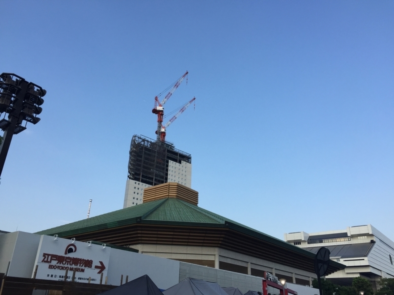 24時間テレビ 両国国技館 外