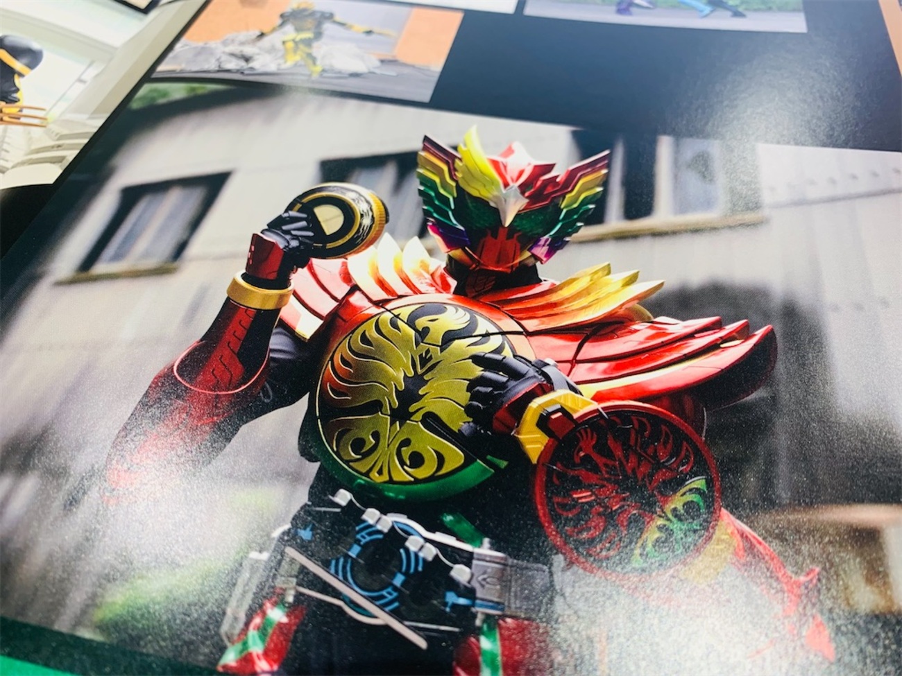 仮面ライダーオーズ コアメダルスイング レッドパッケージ グリーン