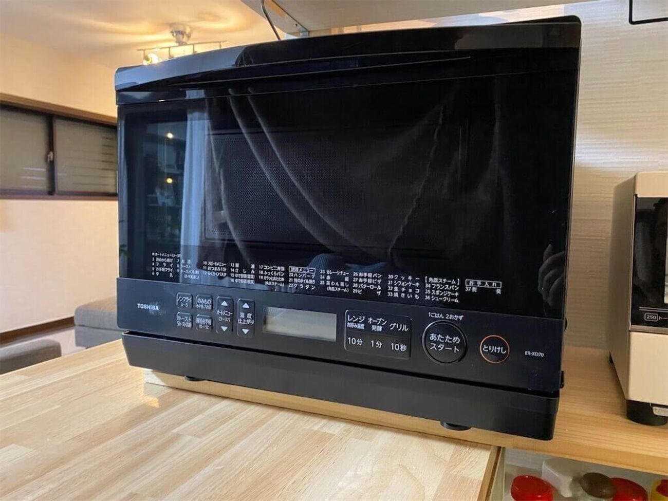 実際に使ってみた】東芝 おすすめのスチームオーブンレンジ 「ER-XD70 