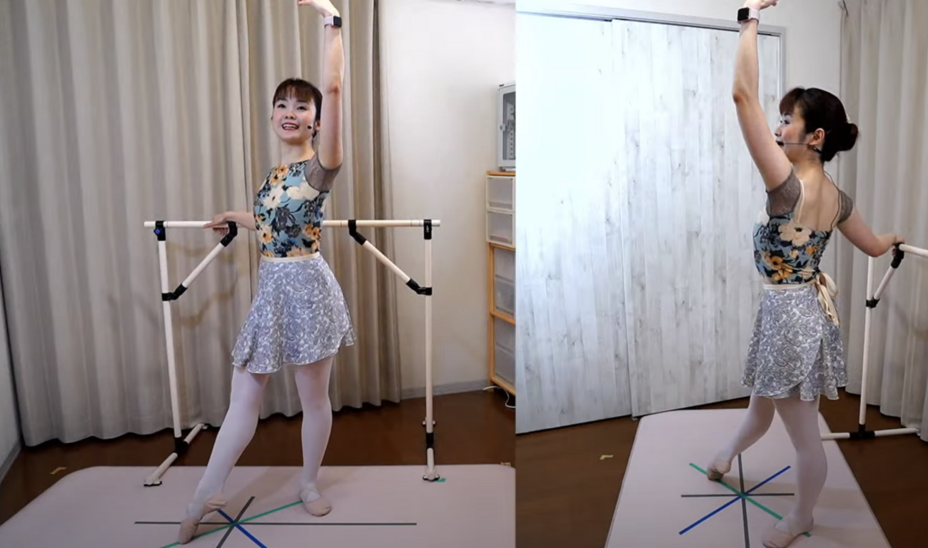 YouTubeライブレッスンで使用しているダンスマット（リノリウム） - 森 