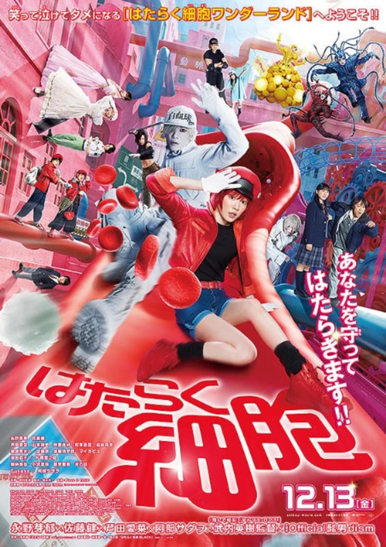 映画『はたらく細胞』 - ミオの備忘録