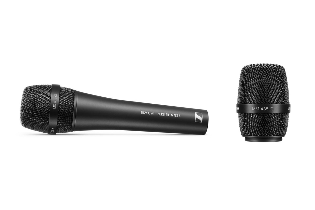 SENNHEISER、ダイナミック・マイクMD 435＆マイク・カプセルMM 435を 