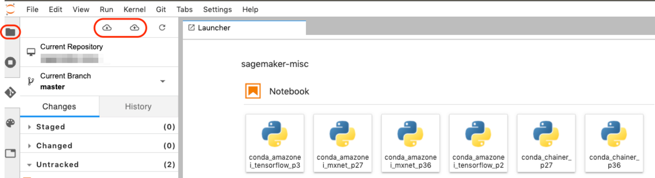Amazon SageMaker の Jupyter Notebook のコードを Github で管理する - ablog