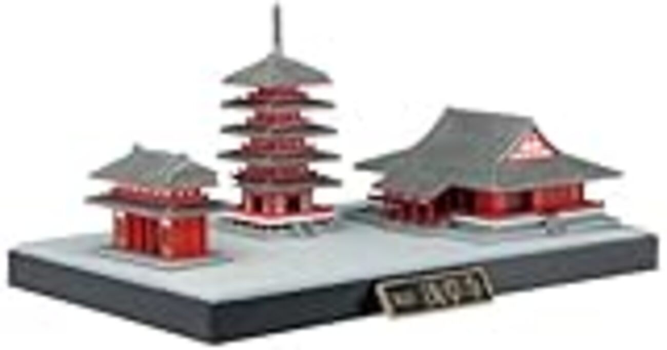 浅草寺 完成品 フジミ製 フジミ 浅草寺 完成 - 日々常々悪戦苦闘 本に模型にゲームにいろいろと