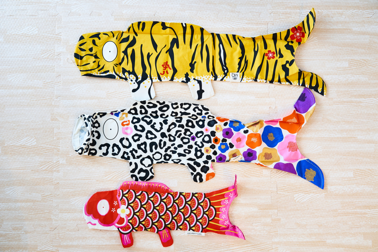 Madame Mo マダムモー 鯉のぼり5点セット マダムモー 鯉のぼり Sサイズ