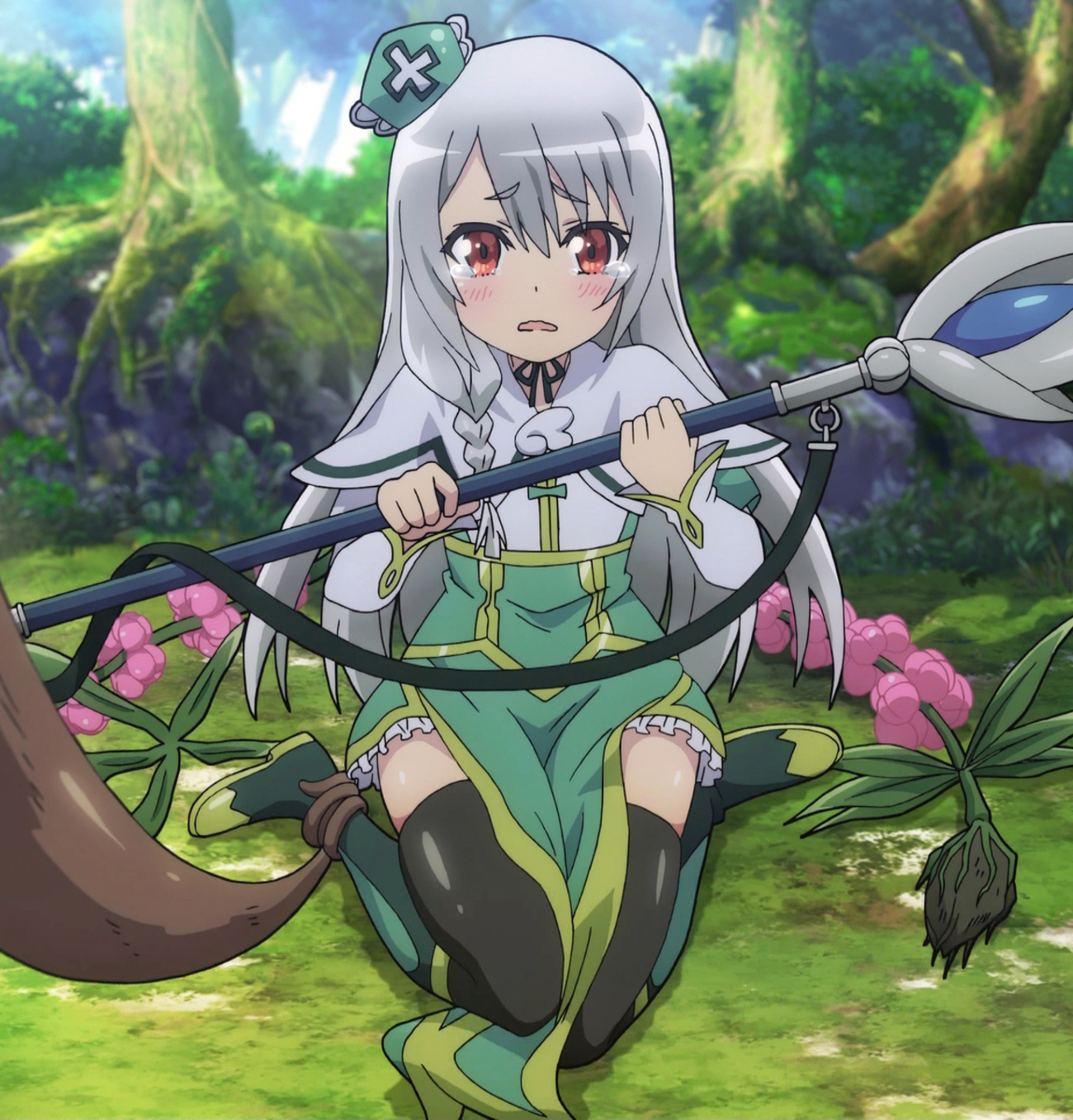 不徳のギルド　触手 不徳のギルド TV放送版 6話 触手に首を絞められるメイデナちゃん 他 - 豚モ