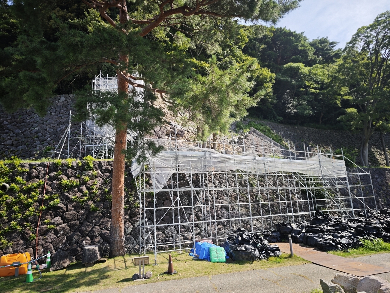 金沢城の石垣の修復状況（後編） - 金沢おもしろ発掘