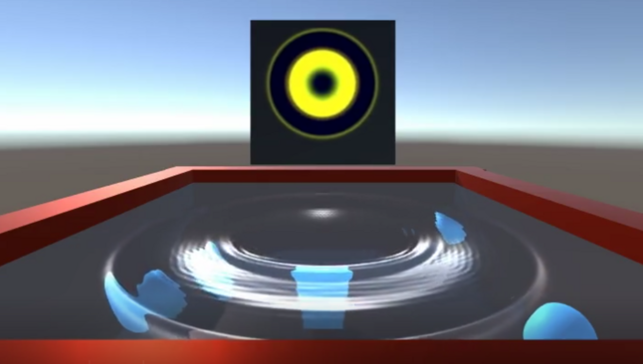 CustomRenderTextureを使って波紋エフェクトを作る - e.blog