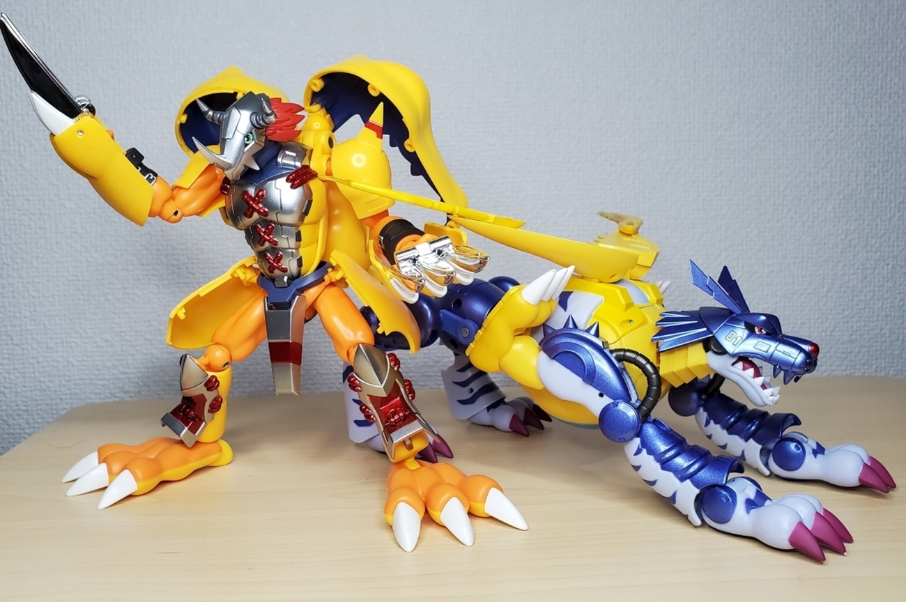 超進化魂 ガブモン↔️メタルガルルモン 紹介 - 閑話休題