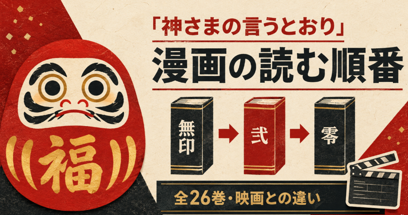 漫画『神さまの言うとおり』読む順番と全26巻のあらすじ・最終回の結末を徹底解説