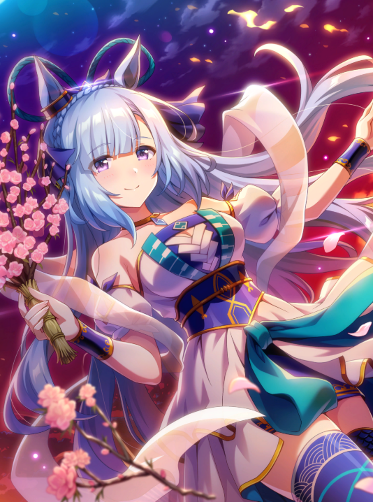 ウマ娘】SSRサポートカード《[夜風に舞うは祈りの花