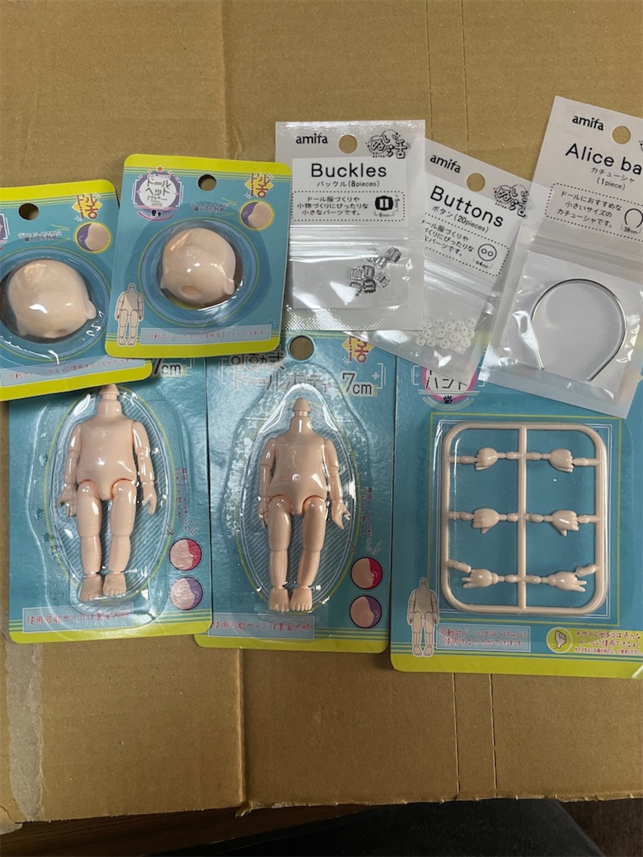 セリアのミニドールシリーズ買ってきた（｢・ω・)｢ - おりヅル千舞