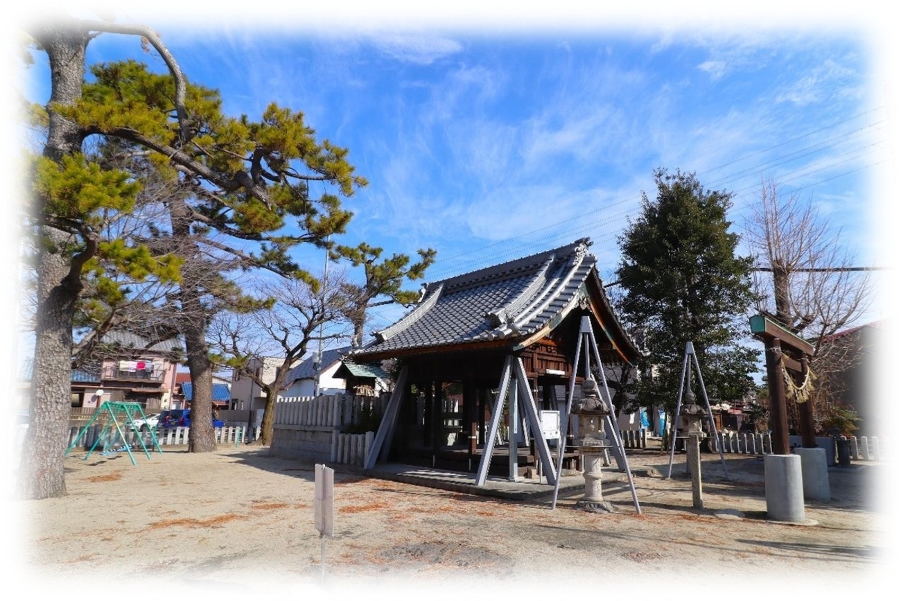 蟹江町西之森硴場 神明社 - owari-oyajiの放浪記