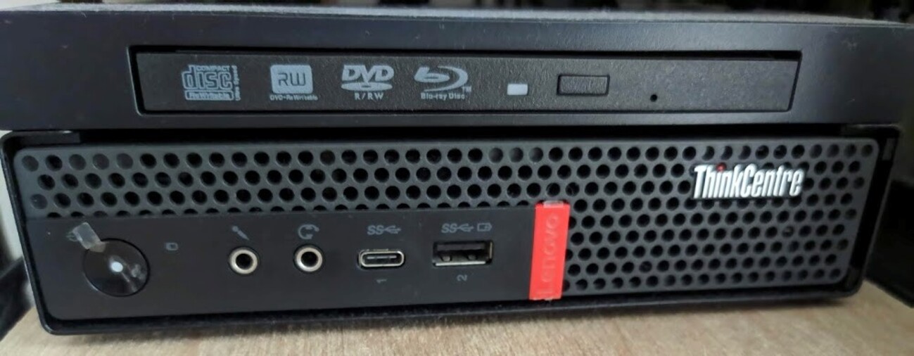 ThinkCentre M75q-1 TinyにBlu-rayドライブを。 - ヘ音記号のひとりごと