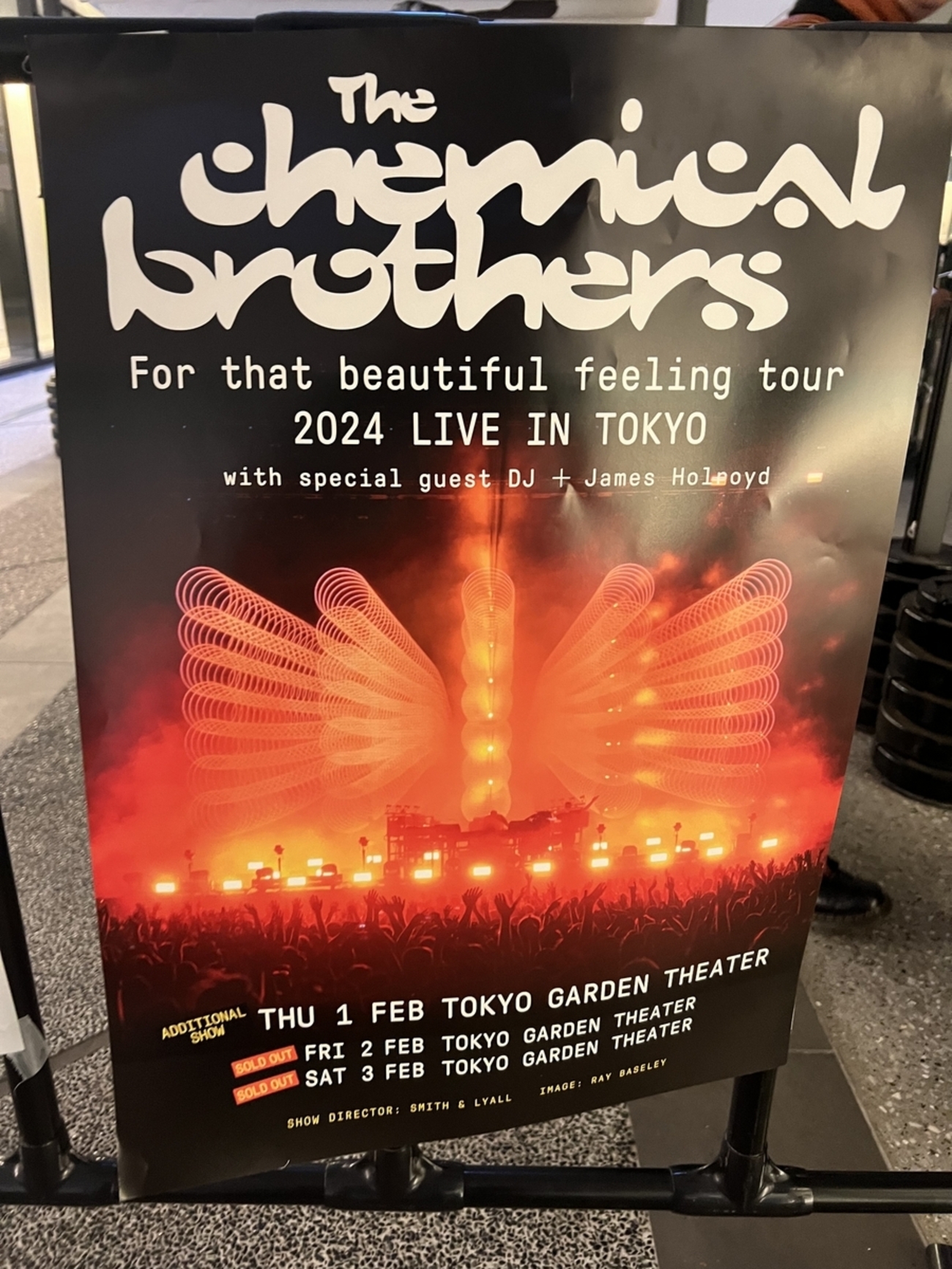 2024年2月3日ケミカルブラザーズ＠東京ガーデンシアターを見た - 多余的話