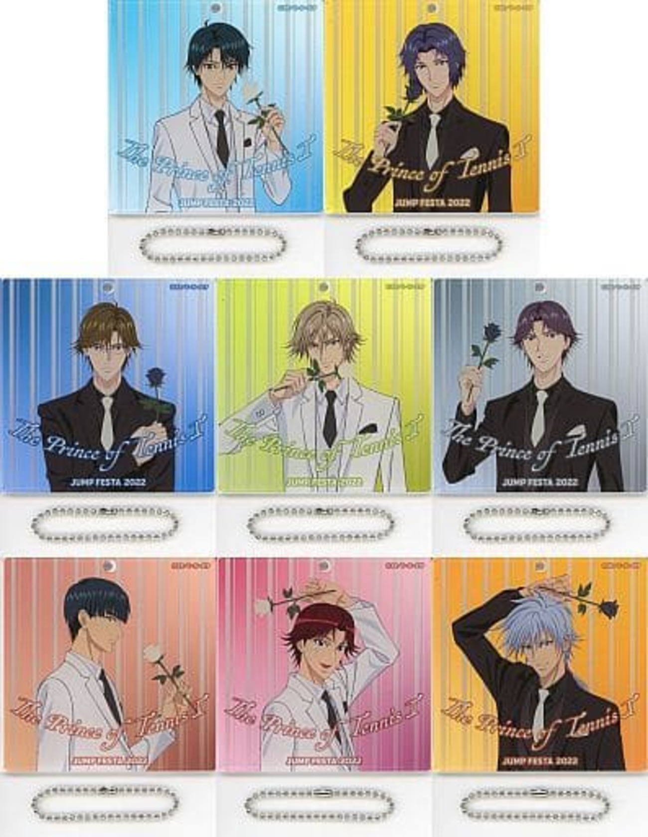 今全8種セット 「新テニスの王子様 アクリルキーホルダーコレクション