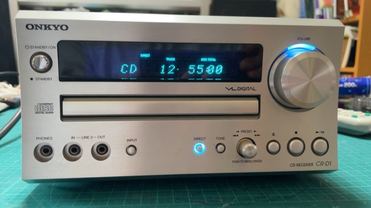 ONKYO CR-D1 ① - 羽田電器産業 ステレオ事業部