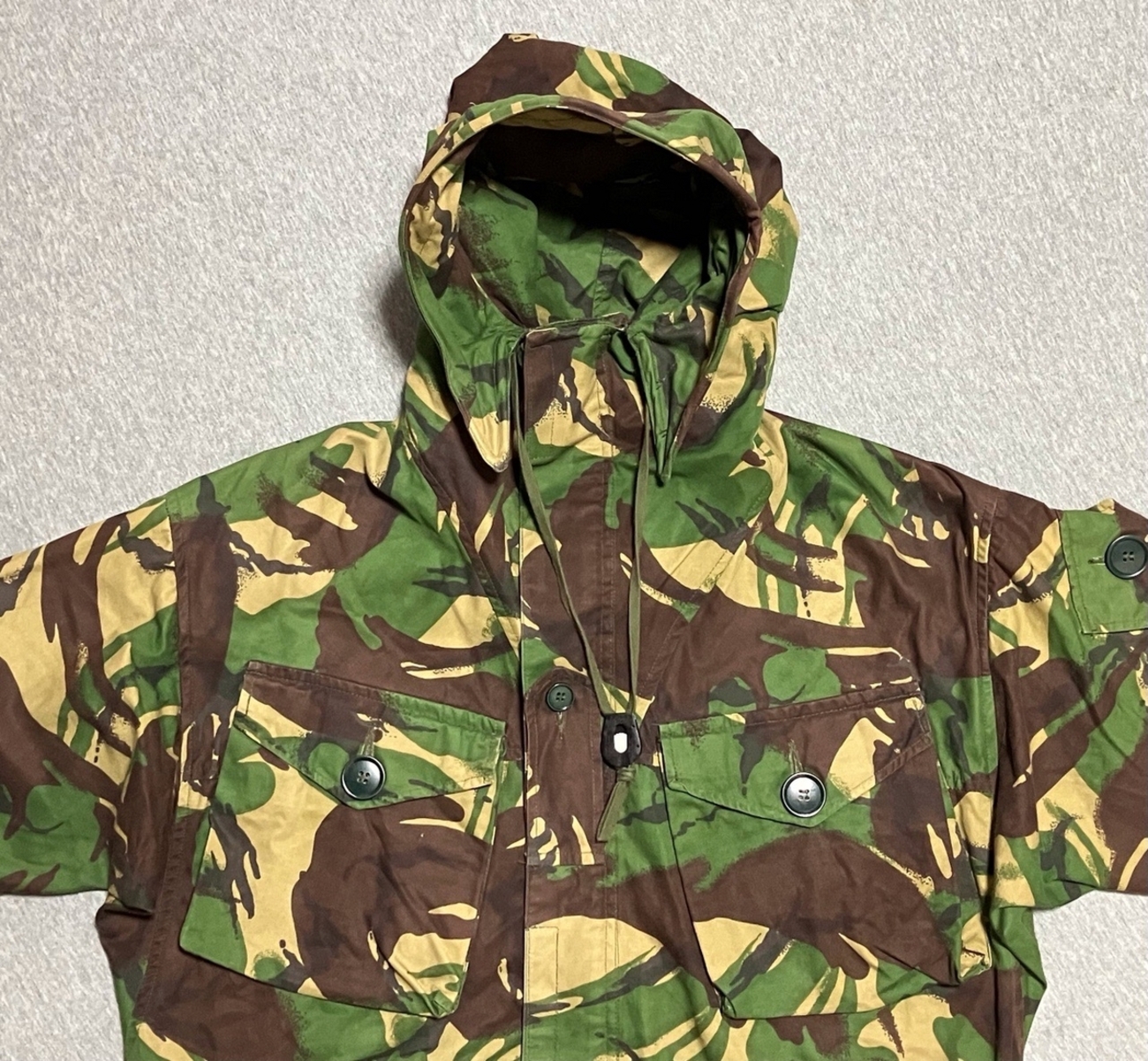 限りなく官給品仕様！【イギリスの軍服】極地用迷彩スモック（DPM・PX 