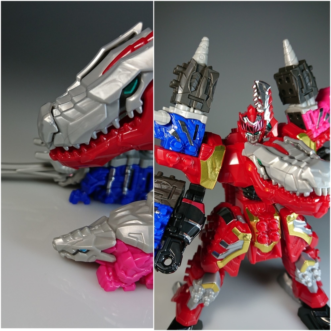 BANDAI - (食玩) ミニプラ 騎士竜合体シリーズ01 キシリュウオースリーナイツセット 騎士竜戦隊リュウソウジャー プラモデル バンダイ ミニプラ 騎士竜合体シリーズ01 キシリュウオースリーナイツ