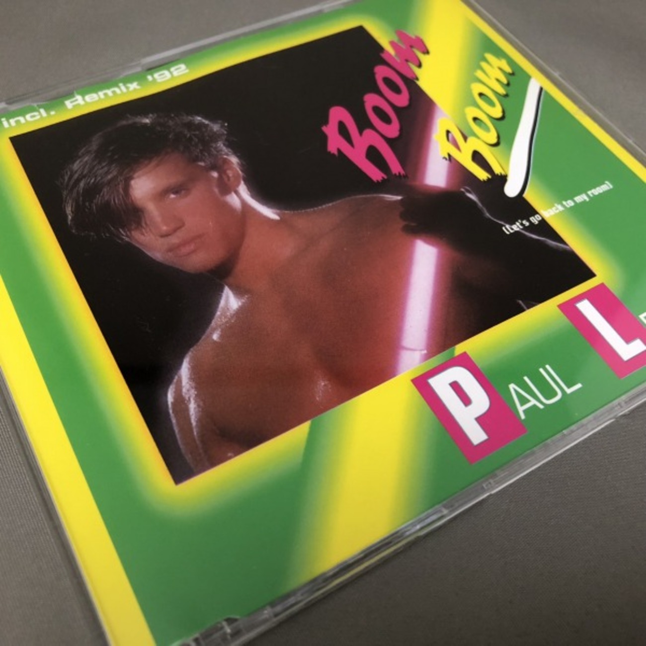 PAUL LEKAKIS BOOM BOOM Remix '92 ユーロビート Paul Lekakis - Boom Boom Remix '92 CD Single - YouTube