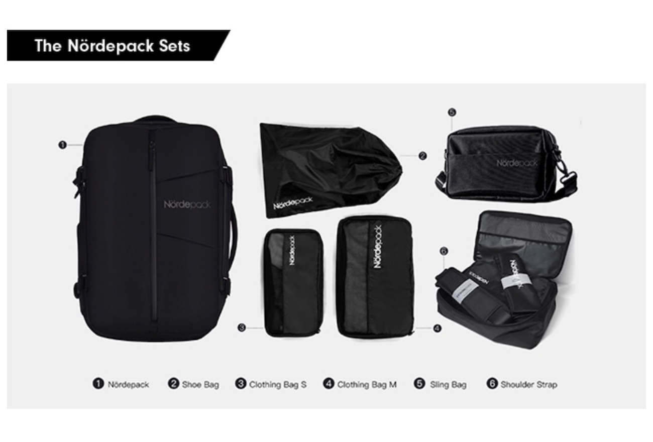 Nordepack 出張用バックパックレビュー - ライクあっbag &
