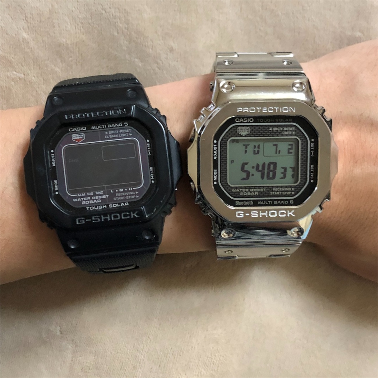 購入ブログ】今話題のG-SHOCKのGMW-B5000D-1JFを買ってみた！！ オール 