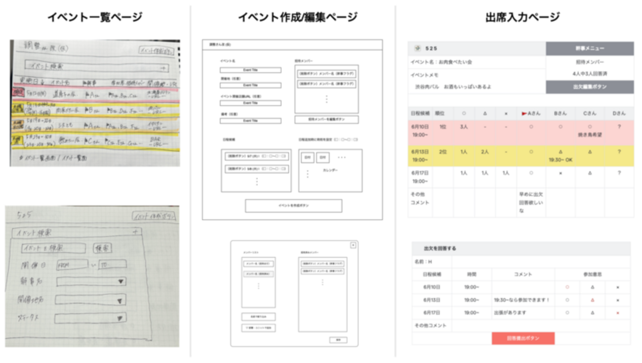 25卒新卒研修 日程調整アプリ開発