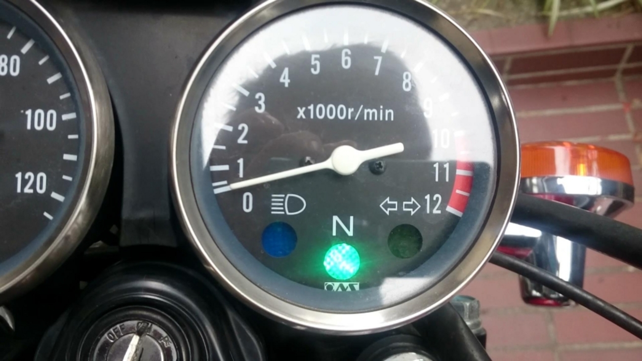 GN125Hのタコメーターケーブル交換 - ゆに昆布
