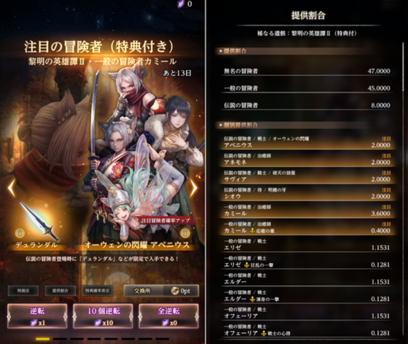 【ウィズダフネ】2周年前夜祭で貴石4000個!伝説確率8%の限定ガチャも登場【第88話】